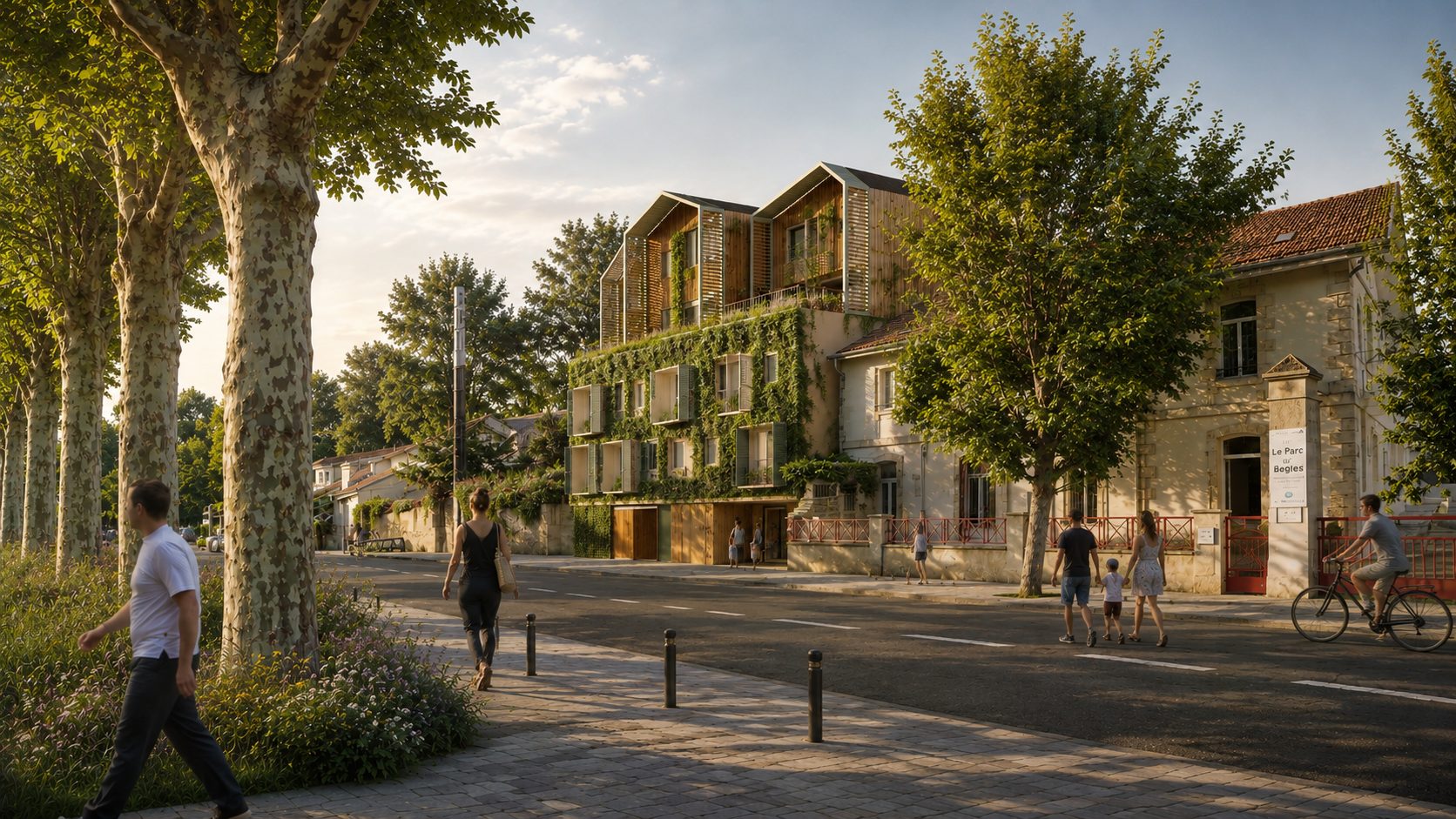 17 logements à Bègles — Vue principale