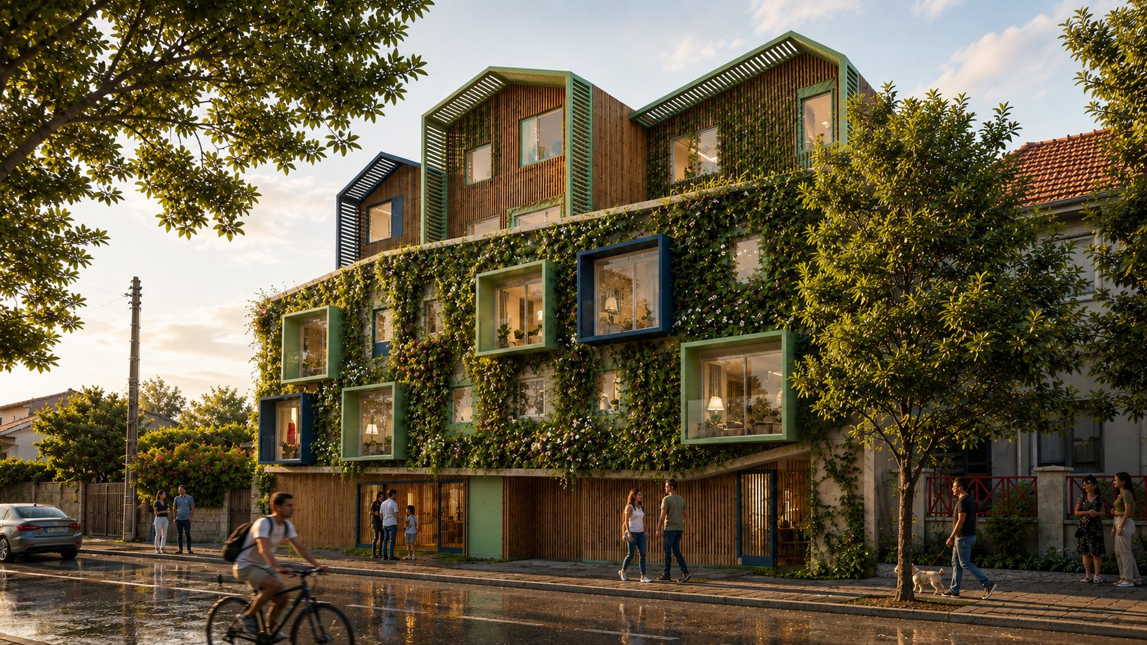 17 logements à Bègles — Vue 2