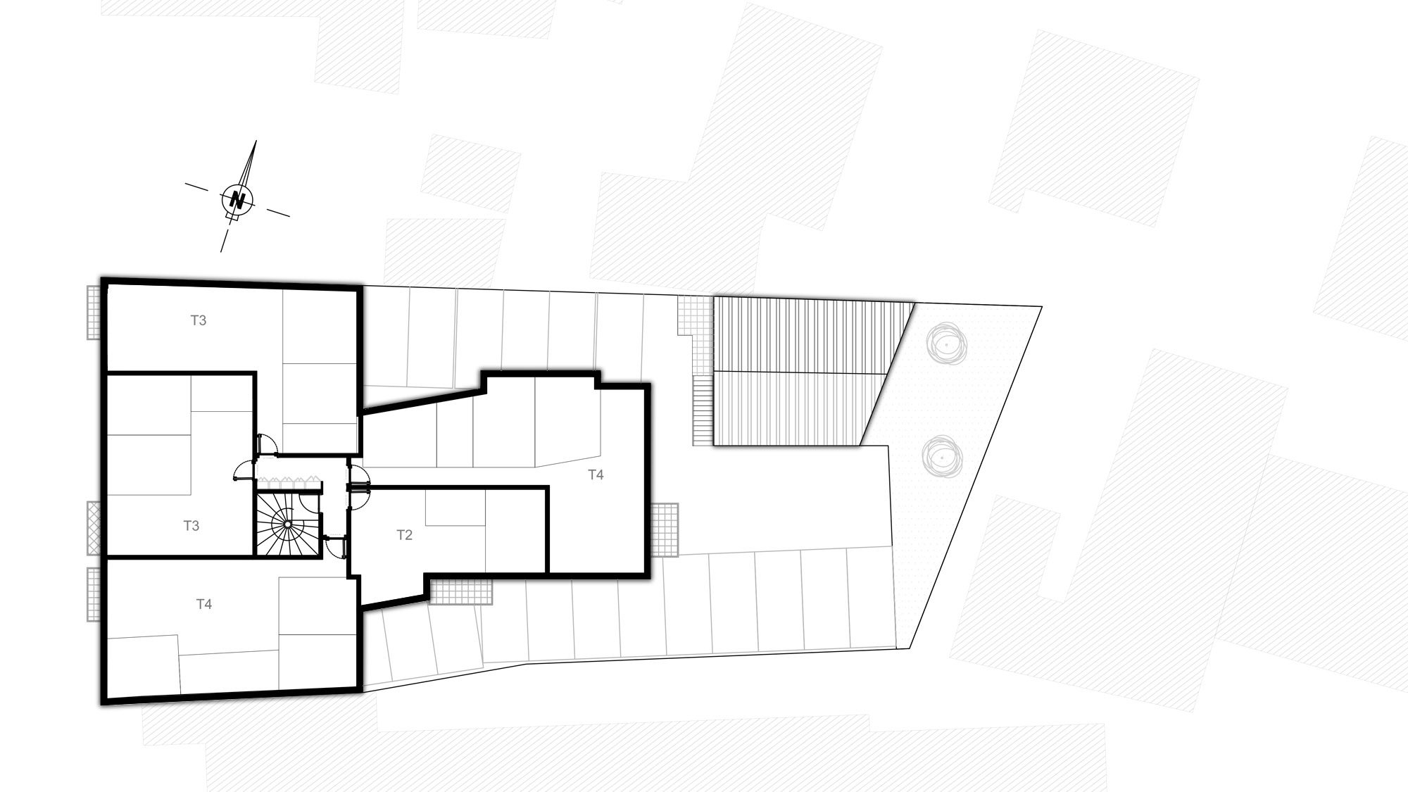 R+2 — 17 logements à Bègles