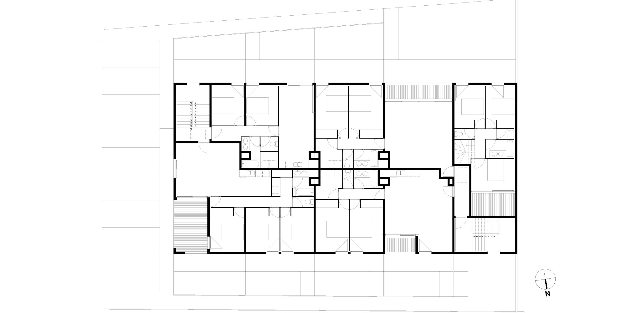 R+1 — 17 logements au Taillan-Médoc
