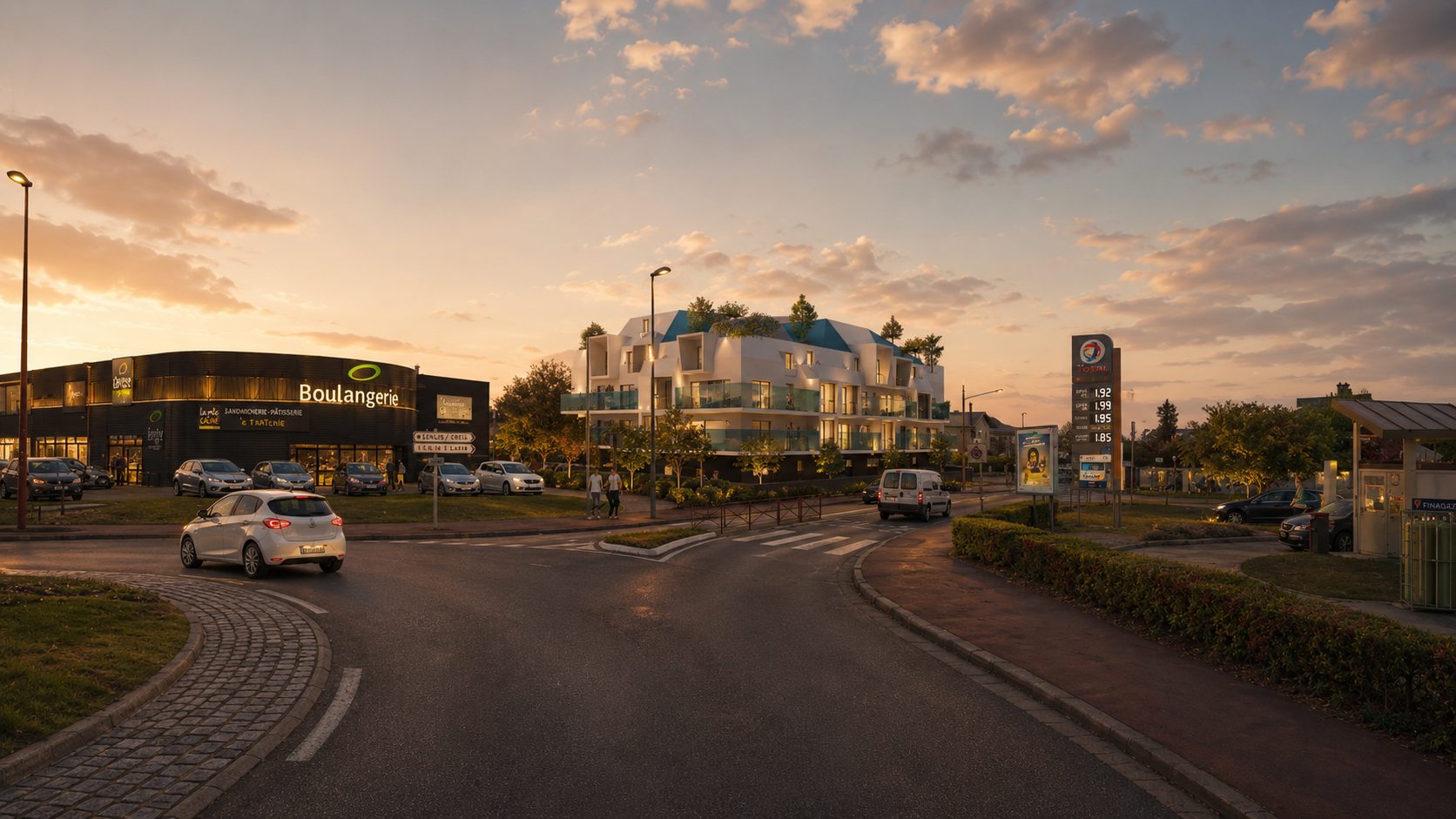 24 logements participatifs — Vue principale