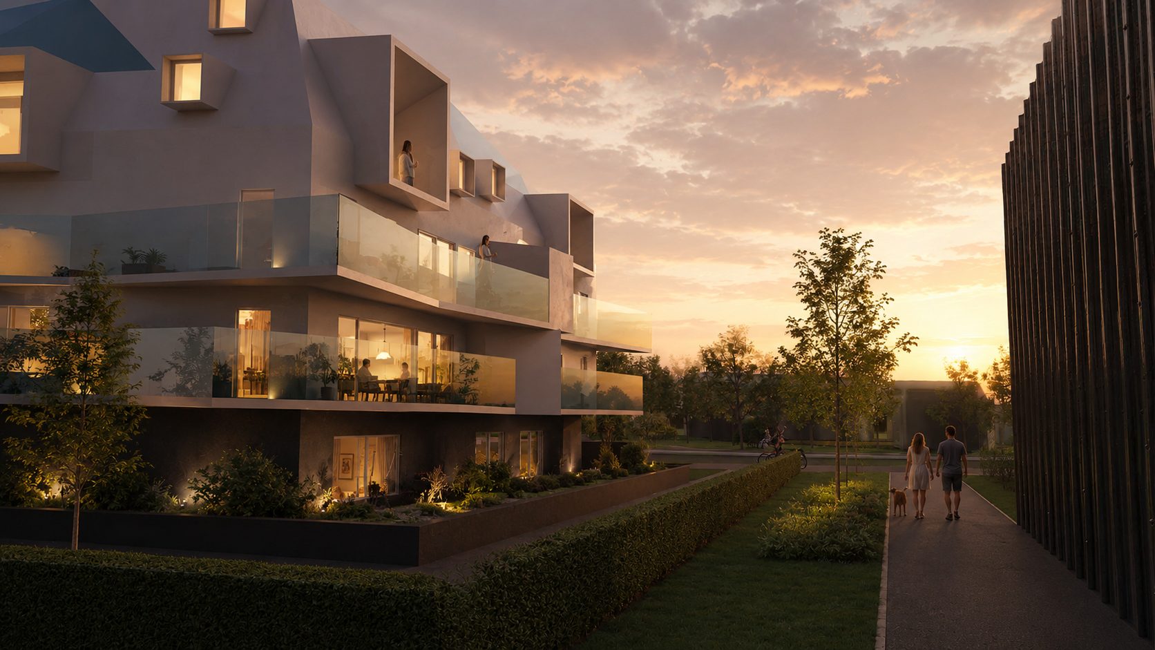 24 logements participatifs — Vue 4