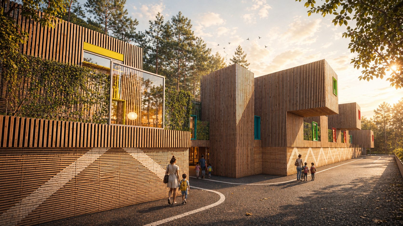 31 maisons BBC — Vue principale
