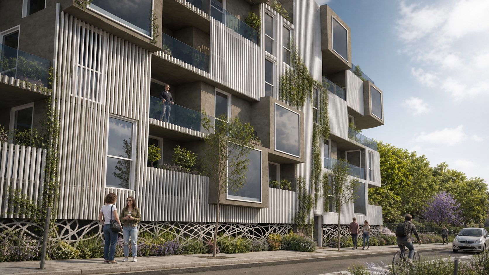 35 logements à Cenon — Vue 3