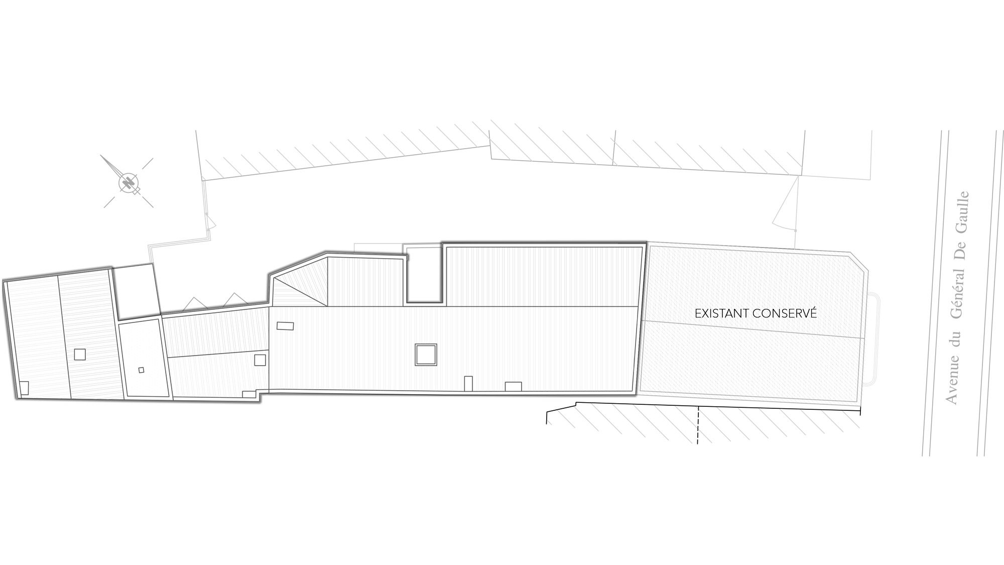 Toiture — 5 logements à Andernos
