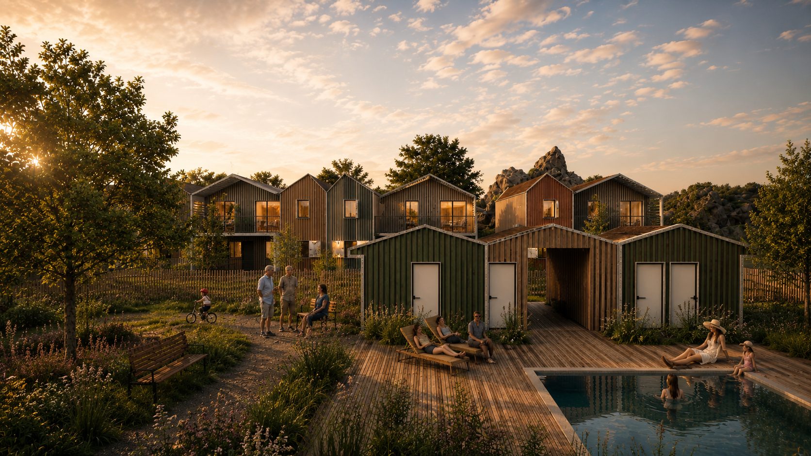 Les Cabanes du Bassin — Vue 5