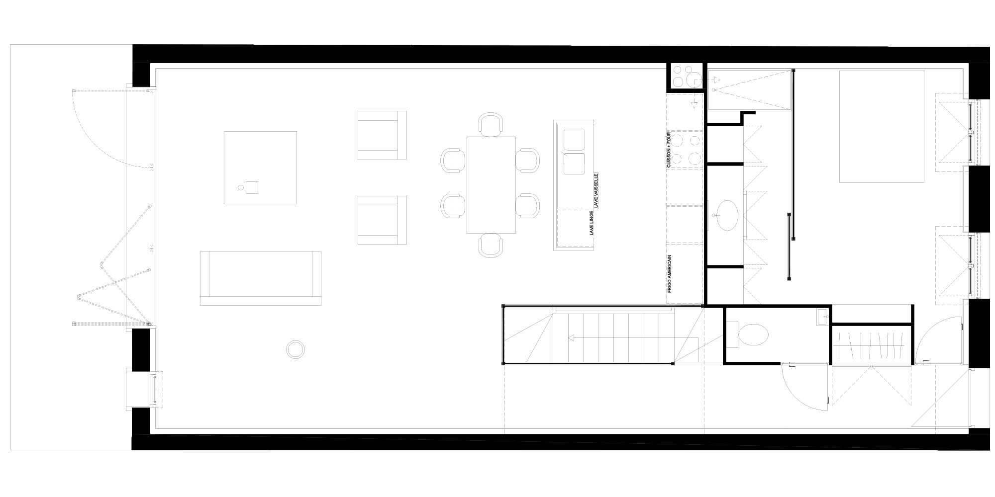 RDC — Extension d'échoppe bordelaise