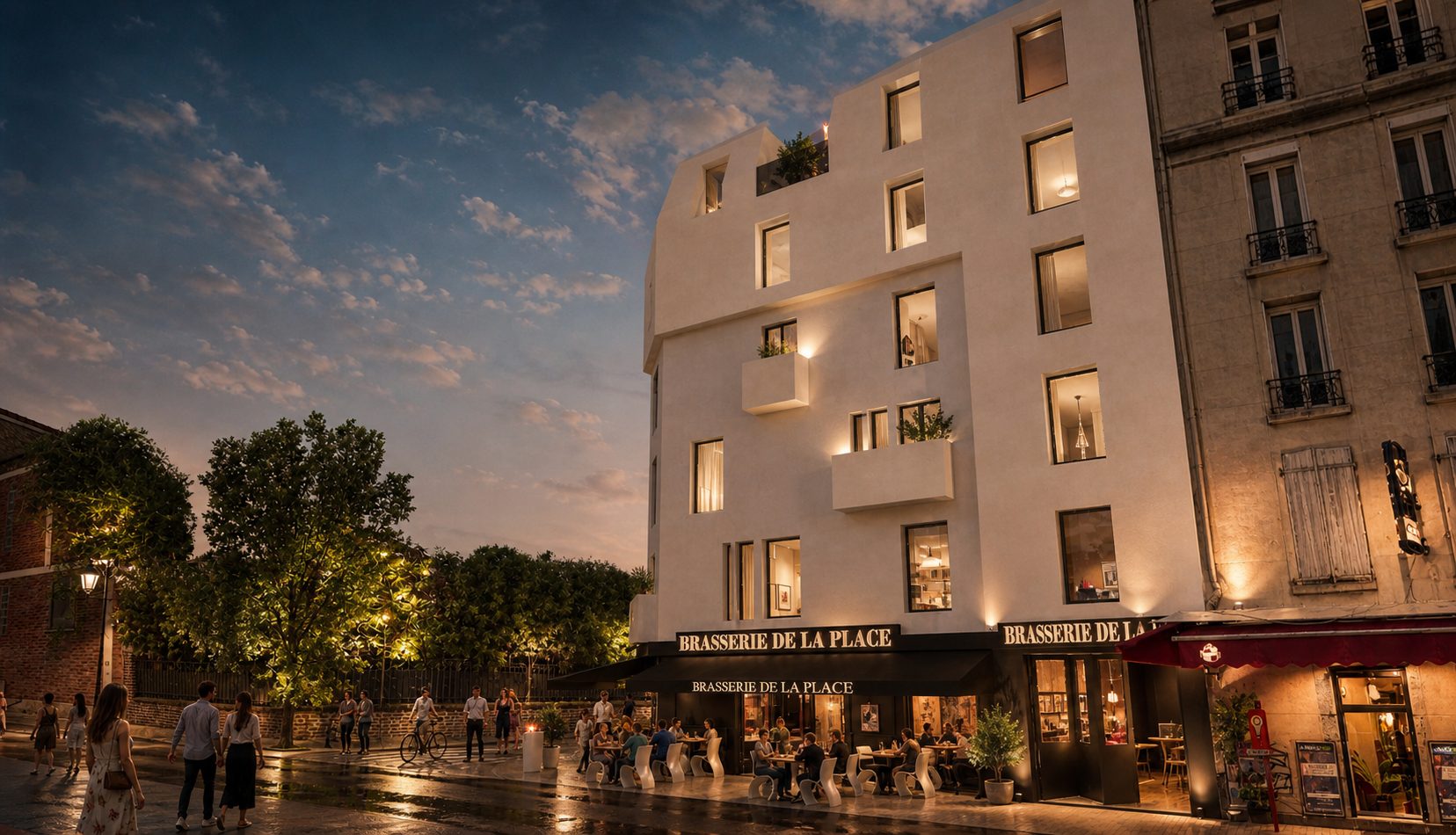 Rénovation et extension d'un hôtel — Vue 2
