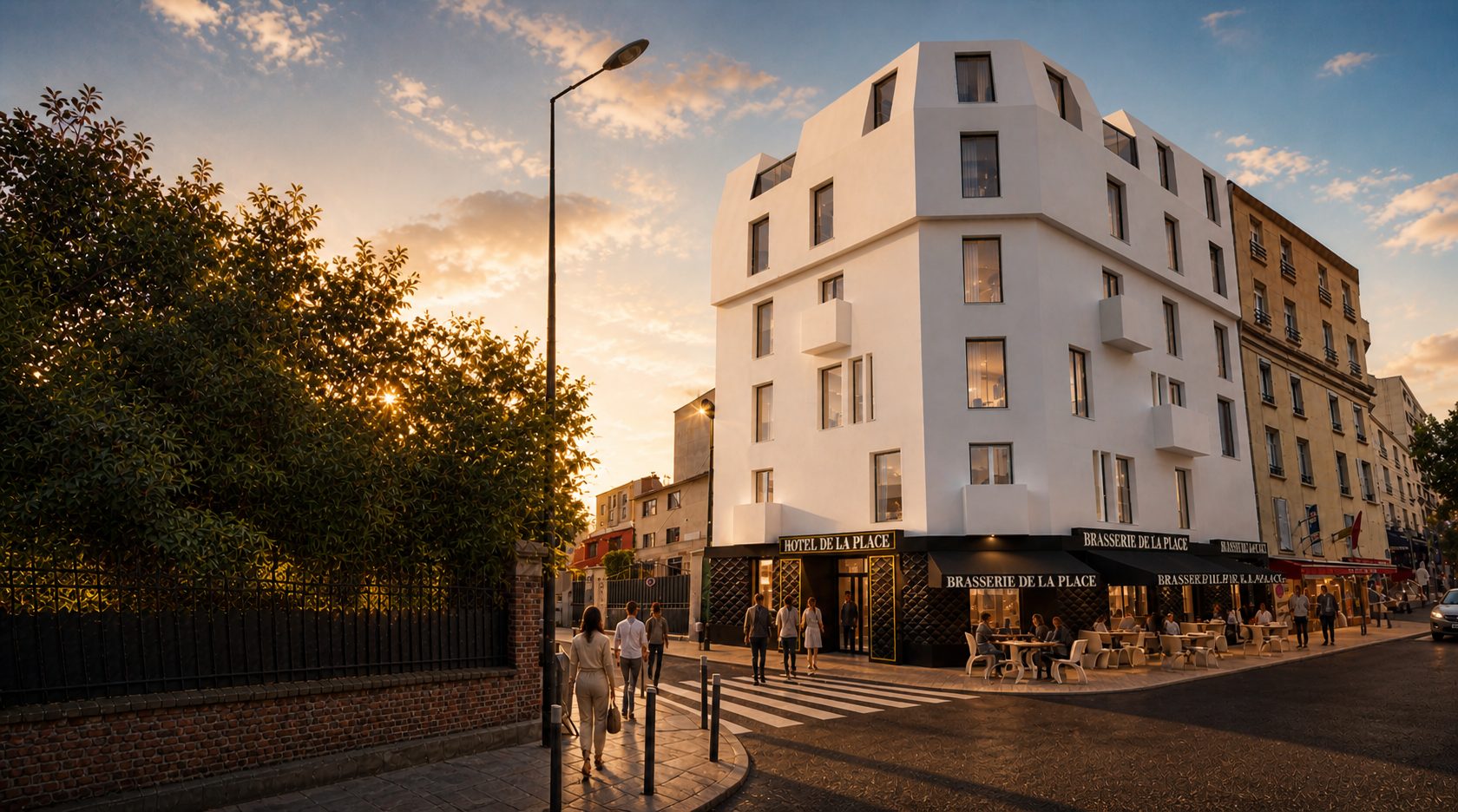 Rénovation et extension d'un hôtel — Vue 3