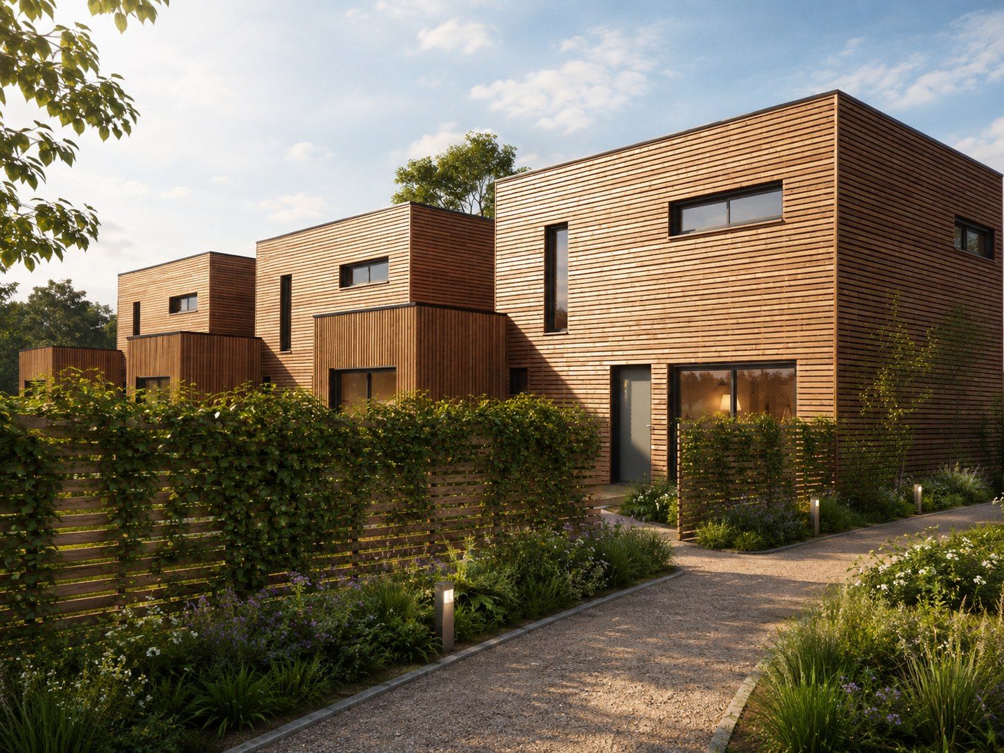 4 maisons individuelles — Vue 9