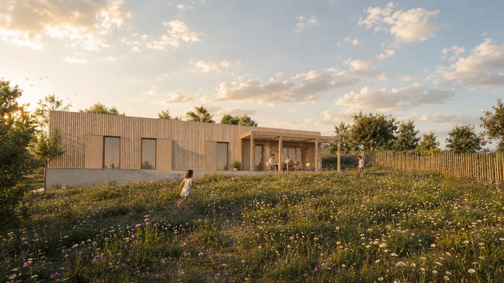 Les Petites Maisons dans la Prairie — Vue 2
