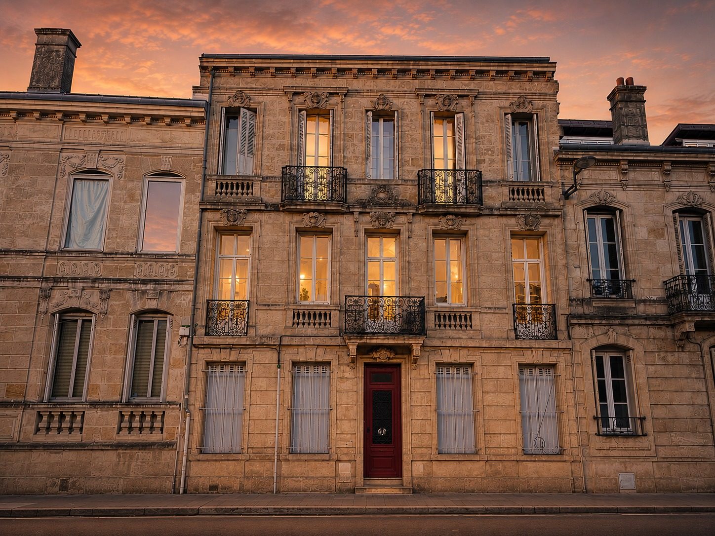 Réhabilitation d'un immeuble St Louis — Vue principale