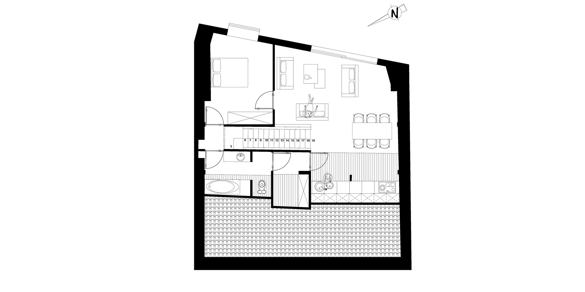 R+3 — Réhabilitation d'un immeuble St Louis