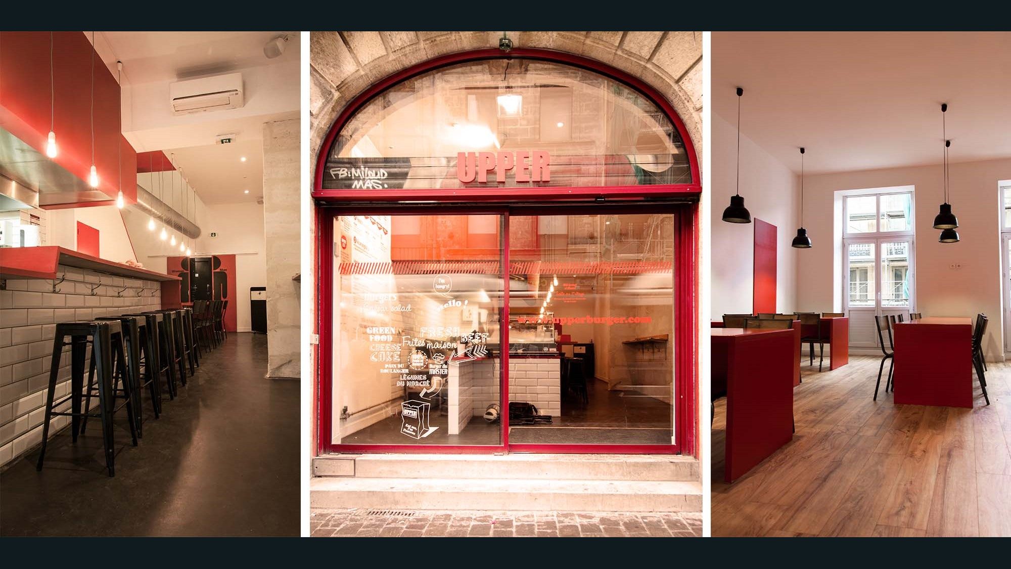 Upper Burger — Vue principale